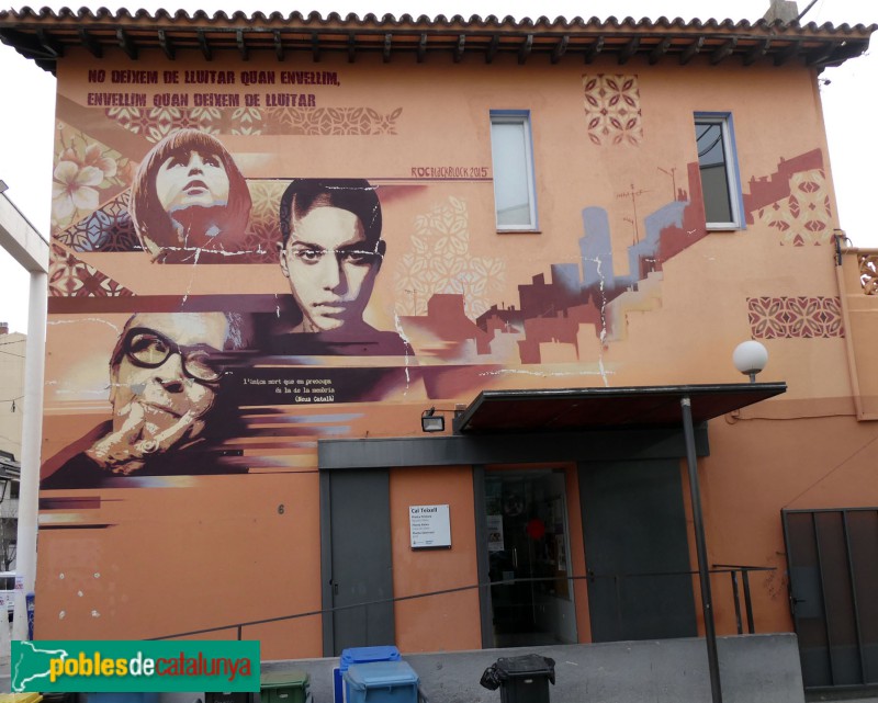 Ripollet - Mural de Cal Teixell