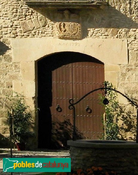 Torregrossa - Casal de Margalef (Foto: Albert Esteves, 2008) Torregrossa - Casal de Margalef