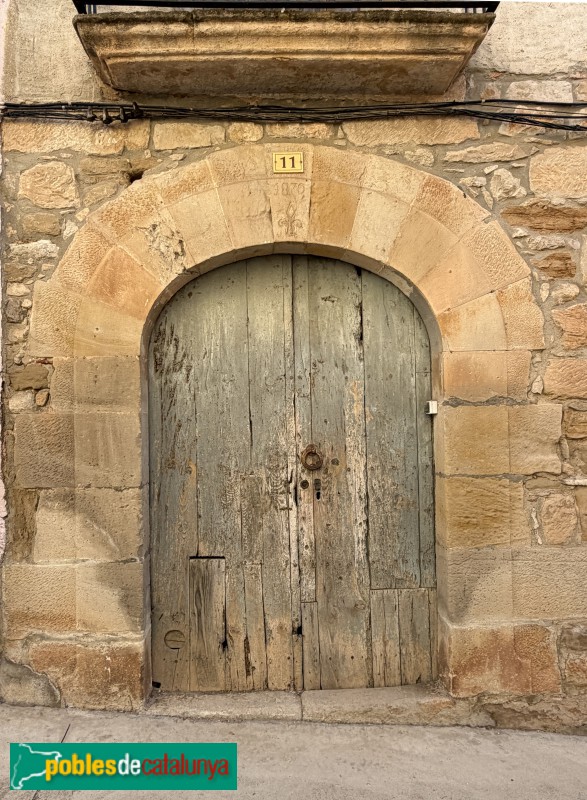 Montoliu de Lleida - Portal del carrer Major