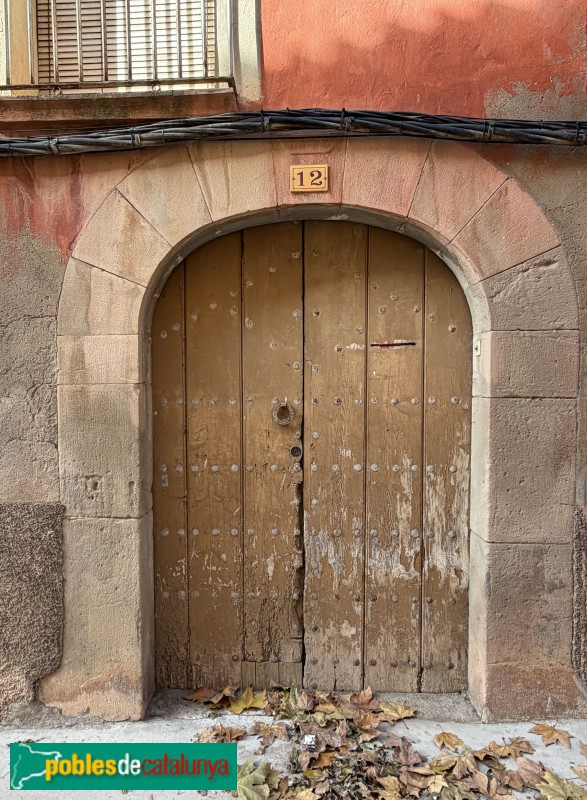 Montoliu de Lleida - Portal del carrer Major