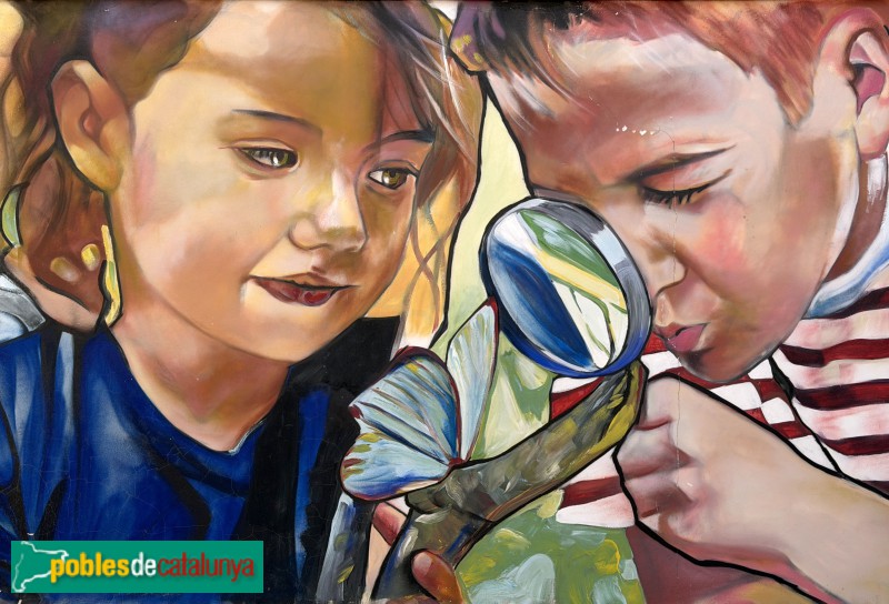 Montoliu de Lleida - Mural del Parc Infantil