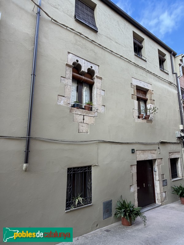 Celrà - Carrer Major. Ca la Marieta (Foto: Albert Esteves, 2025) Celrà - Carrer Major. Ca la Marieta