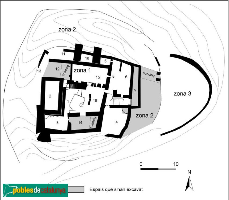Celrà - Castell de Palagret