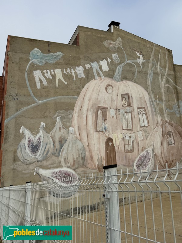 Torrefarrera - Mural <i>Fruits de Temporada</i> (Swen Schmitz Coll, 2020)