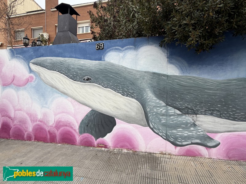 Torrefarrera - Mural <i>Una vesprada en somnis</i> (Ana López & Venecia de Jesús, 2024)