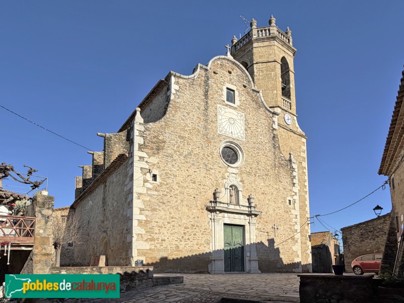 Flaçà - Església de Sant Cebrià