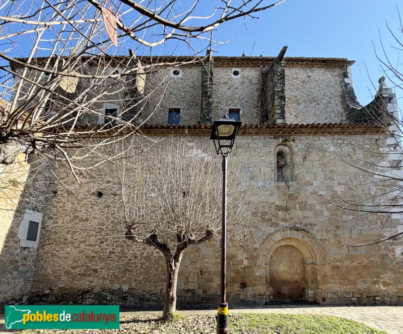 Flaçà - Església de Sant Cebrià