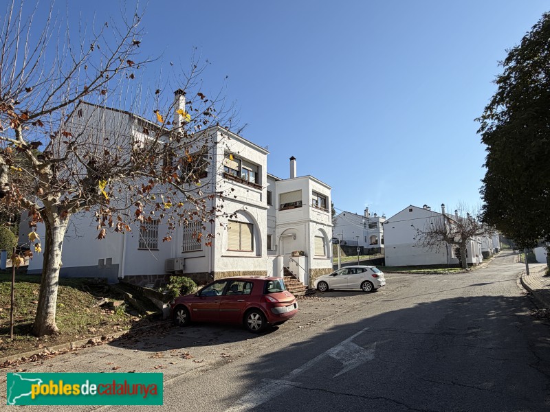 Flaçà - Colònia de  la fàbrica Torras-Domènech