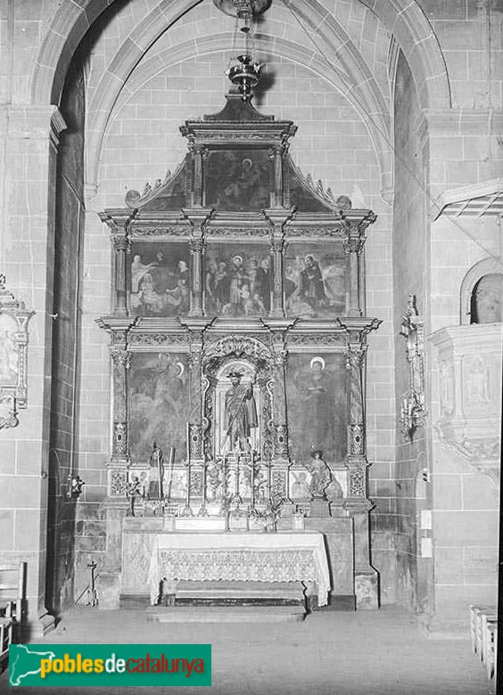 L'Hospitalet de Llobregat - Museu d'Història. Retaule de Sant Roc
