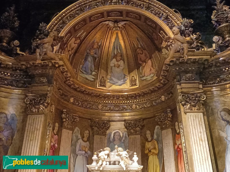 Barcelona - Basílica de la Mercè. Retaule del Santíssim