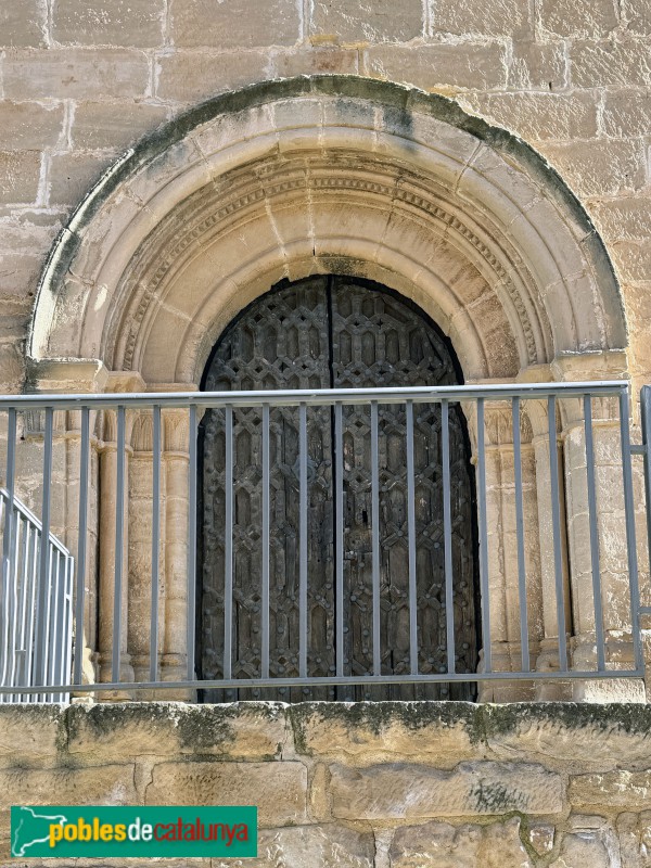 Torrebesses - Església de Sant Salvador. Potrtada