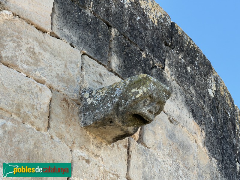 Torrebesses - Església de Sant Salvador. Gàrgola