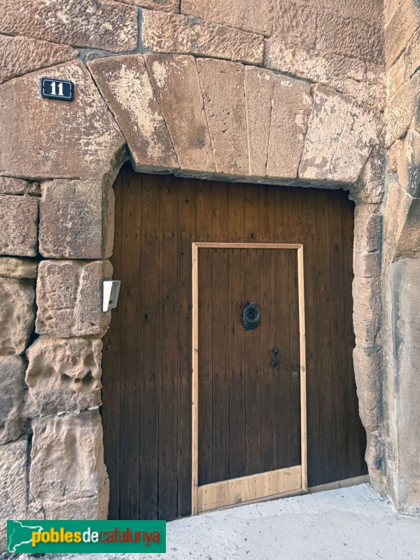 Torrebesses - Portal de dovelles rectes