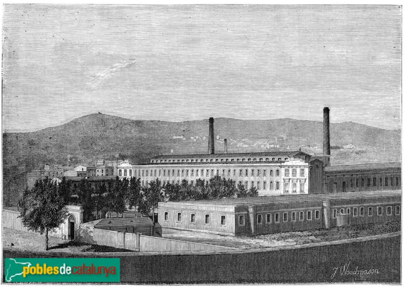 L'Espanya Industrial (Dibuix Woodmason. Gravat Traver -La Ilustració Catalana, 7, 1880-)