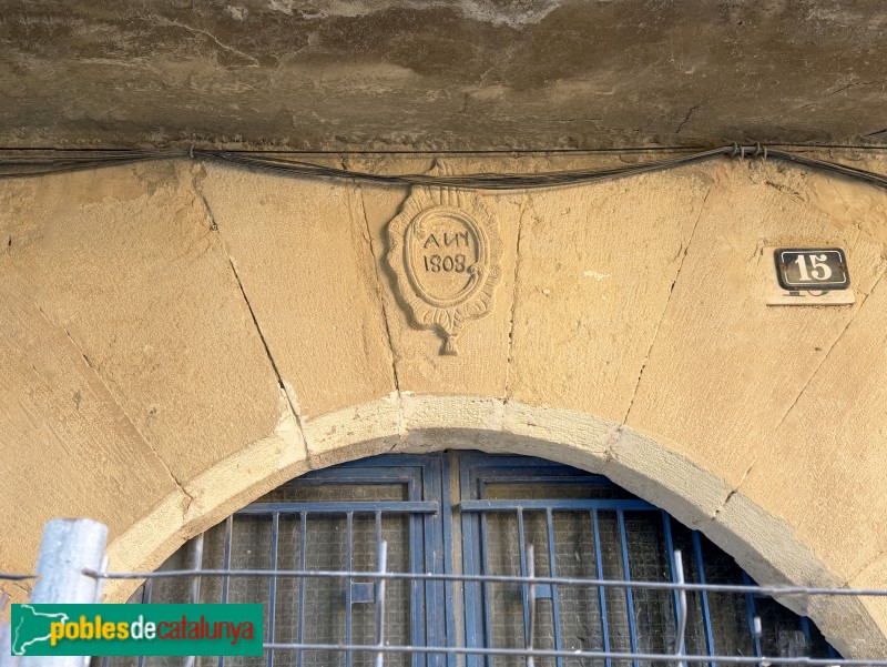 Llardecans - Portal, 1808