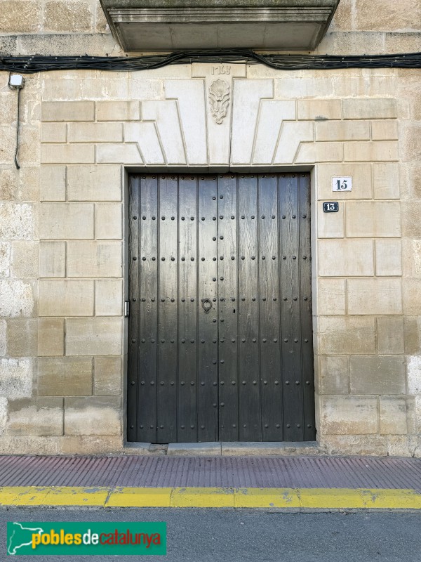 Llardecans - Portal, 1768
