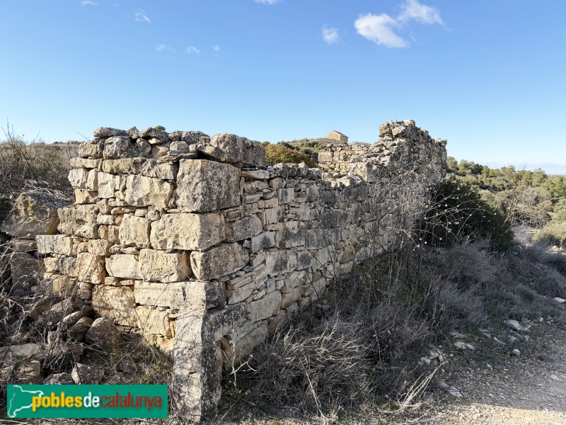Llardecans - Restes del poblat d'Adar
