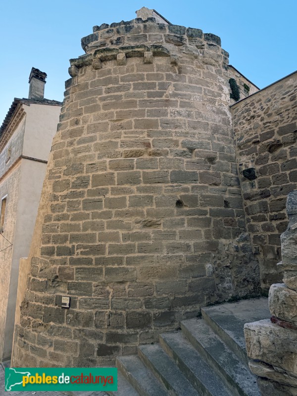 Maials - Absis de l'església de Santa Maria