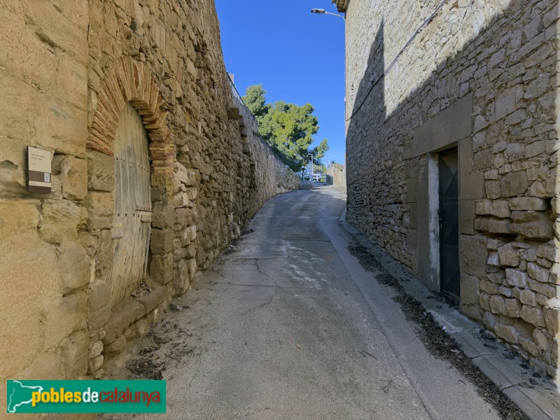 Maials - Tram de la segona muralla