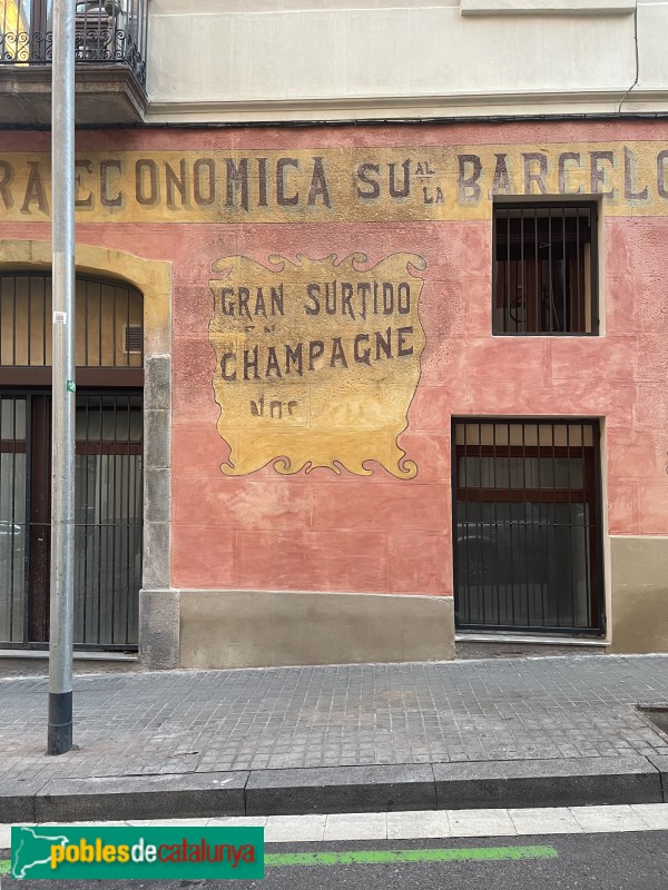 Barcelona - Mural carrer Margarit