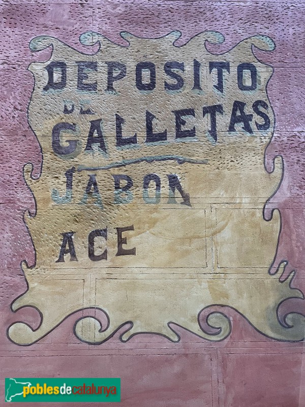 Barcelona - Mural carrer Margarit