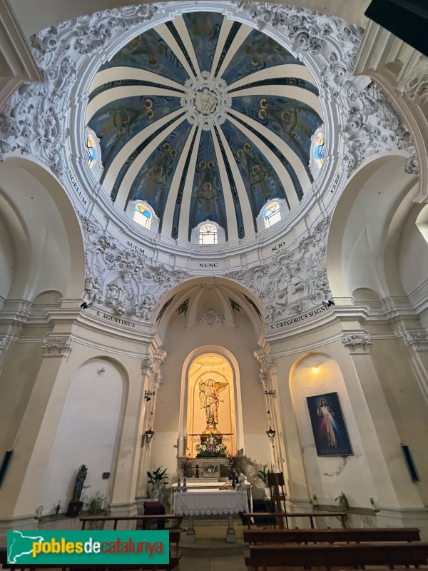 Seròs - Església de Santa Maria. Capella de l'Àngel Custodi