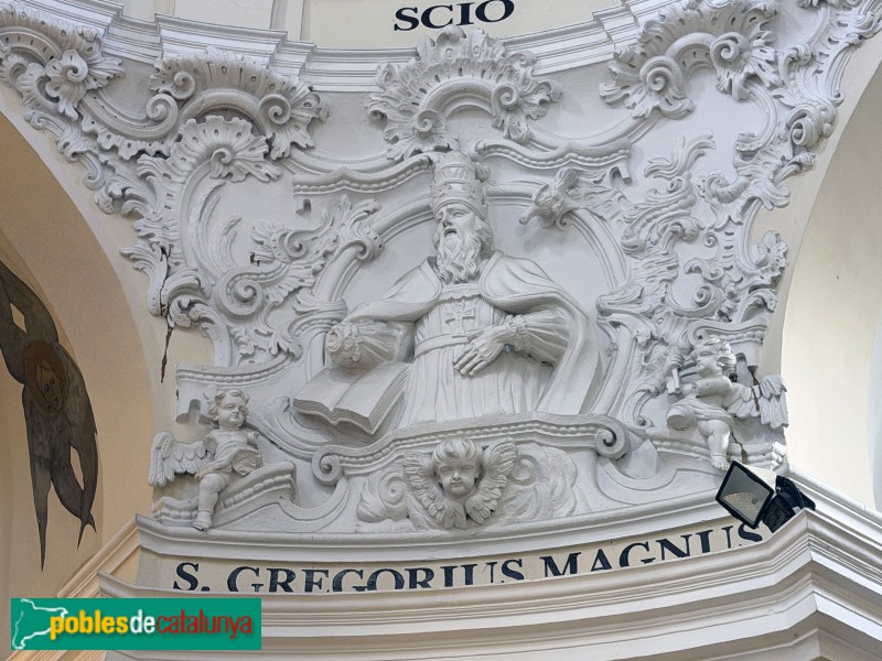 Seròs - Església de Santa Maria. Capella de l'Àngel Custodi