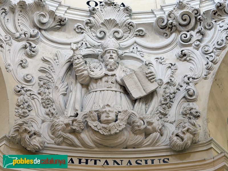 Seròs - Església de Santa Maria. Capella de l'Àngel Custodi