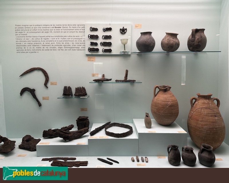 Museu de la Noguera (Balaguer) - Troballes de Bovalar conservades al museu