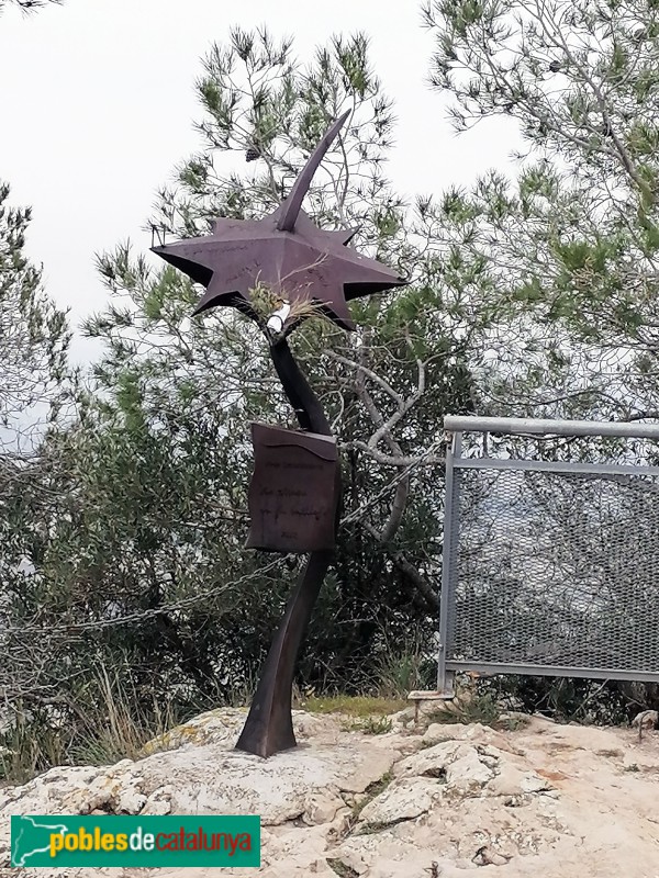 Castellví de la Marca - Escultura <i>La Rosa dels Vents</i>