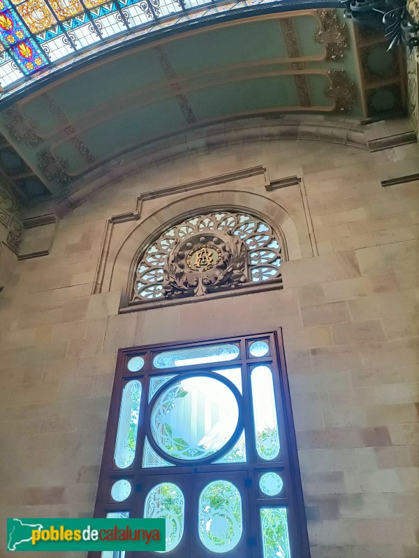 Barcelona - Palau de Justícia. Vestíbul (Foto: Anna Corcoll, 2025) Barcelona - Palau de Justícia. Vestíbul