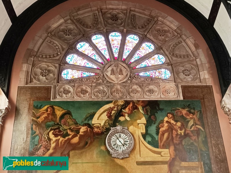 Barcelona - Palau de Justícia. Saló de Passos Perduts (Foto: Albert Esteves, 2026) Barcelona - Palau de Justícia. Saló de Passos Perduts