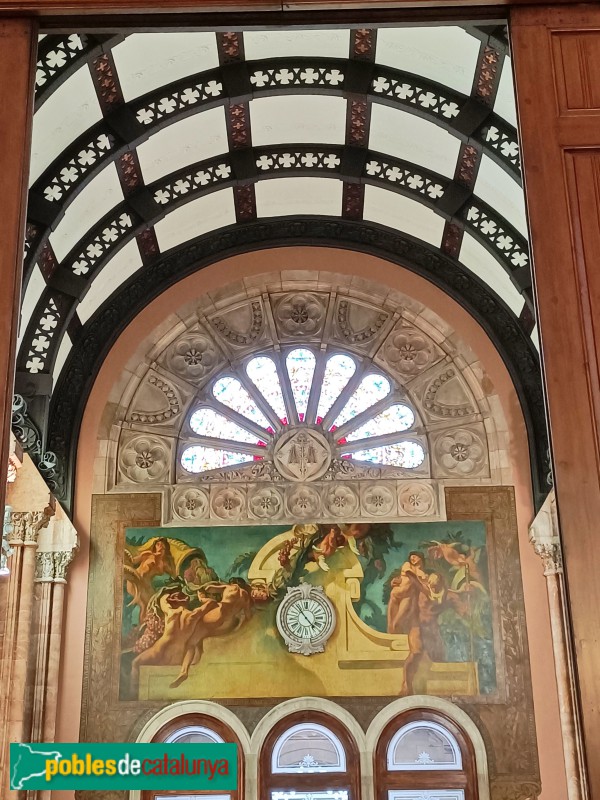 Barcelona - Palau de Justícia. Saló de Passos Perduts (Foto: Anna Corcoll, 2025) Barcelona - Palau de Justícia. Saló de Passos Perduts