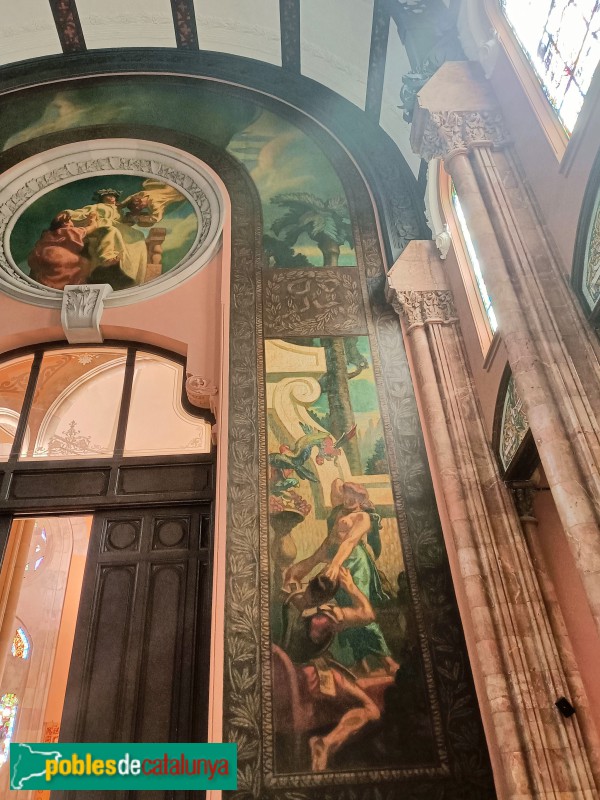 Barcelona - Palau de Justícia. Saló de Passos Perduts (Foto: Anna Corcoll, 2025) Barcelona - Palau de Justícia. Saló de Passos Perduts