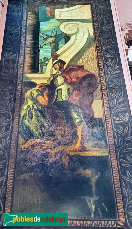 Barcelona - Palau de Justícia. Saló de Passos Perduts (Foto: Anna Corcoll, 2025) Barcelona - Palau de Justícia. Saló de Passos Perduts