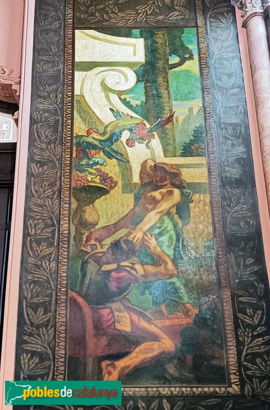 Barcelona - Palau de Justícia. Saló de Passos Perduts (Foto: Anna Corcoll, 2025) Barcelona - Palau de Justícia. Saló de Passos Perduts