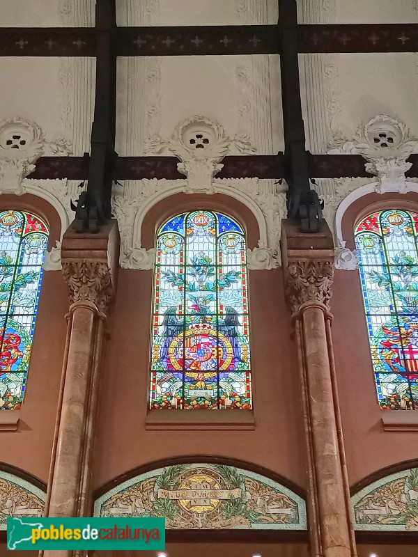 Barcelona - Palau de Justícia. Saló de Passos Perduts (Foto: Anna Corcoll, 2025) Barcelona - Palau de Justícia. Saló de Passos Perduts