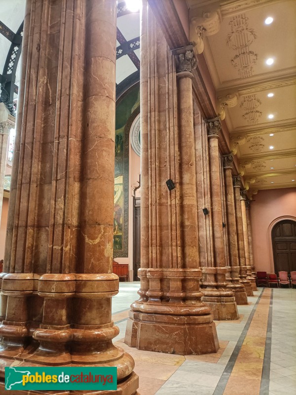 Barcelona - Palau de Justícia. Saló de Passos Perduts (Foto: Anna Corcoll, 2025) Barcelona - Palau de Justícia. Saló de Passos Perduts