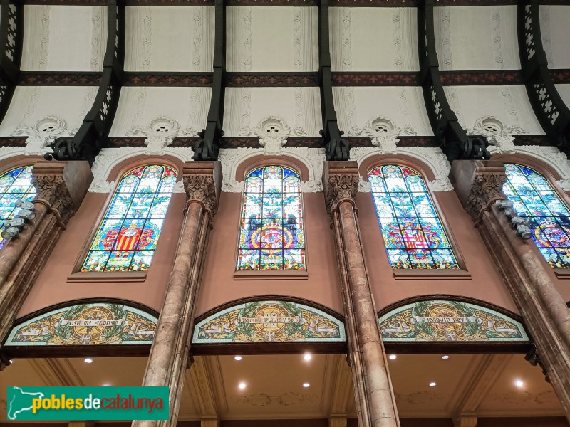 Barcelona - Palau de Justícia. Saló de Passos Perduts (Foto: Anna Corcoll, 2025) Barcelona - Palau de Justícia. Saló de Passos Perduts