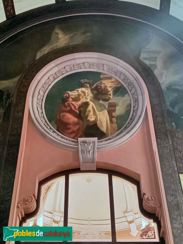 Barcelona - Palau de Justícia. Saló de Passos Perduts (Foto: Anna Corcoll, 2025) Barcelona - Palau de Justícia. Saló de Passos Perduts