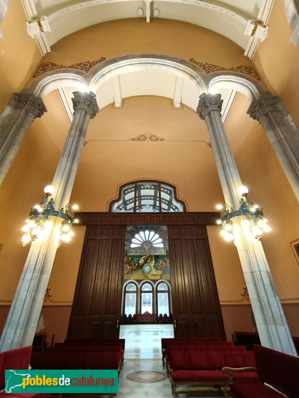 Barcelona - Palau de Justícia. Capella (Foto: Anna Corcoll, 2025) Barcelona - Palau de Justícia. Capella