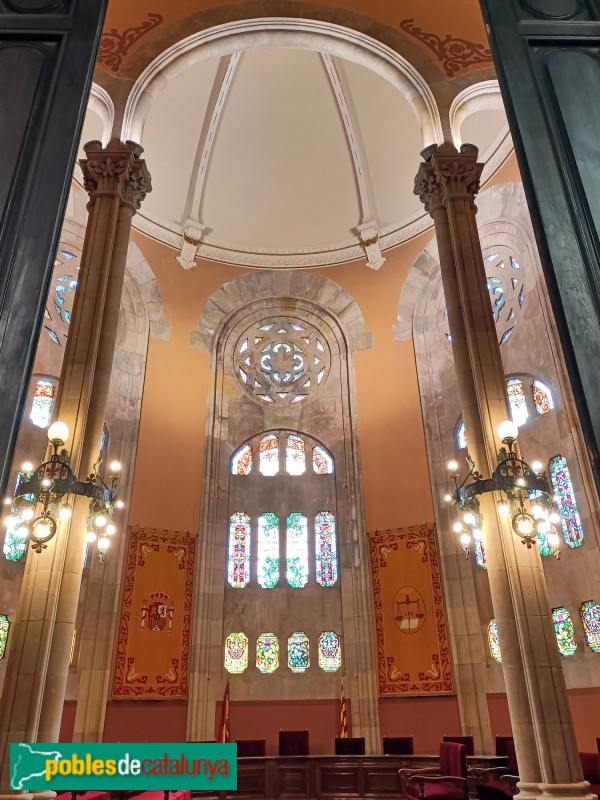 Barcelona - Palau de Justícia. Capella (Foto: Anna Corcoll, 2025) Barcelona - Palau de Justícia. Capella
