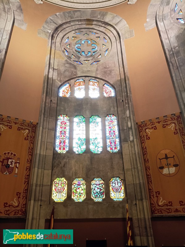 Barcelona - Palau de Justícia. Capella (Foto: Anna Corcoll, 2025) Barcelona - Palau de Justícia. Capella