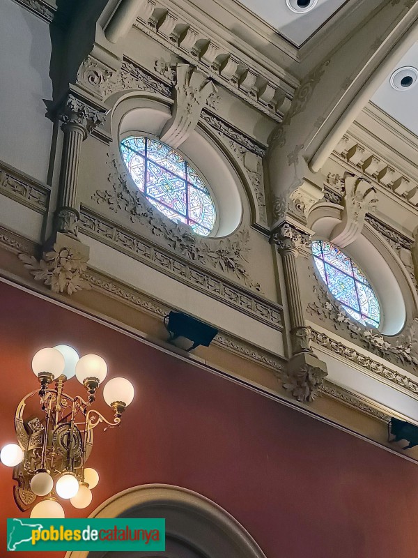 Barcelona - Palau de Justícia. Antiga Sala Primera