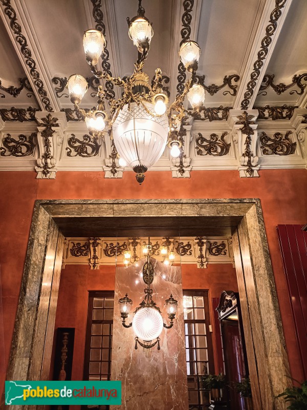 Barcelona - Casa Miralbell (Hotel Nouvel) (Foto: Anna Corcoll, 2024) Barcelona - Casa Miralbell (Hotel Nouvel)