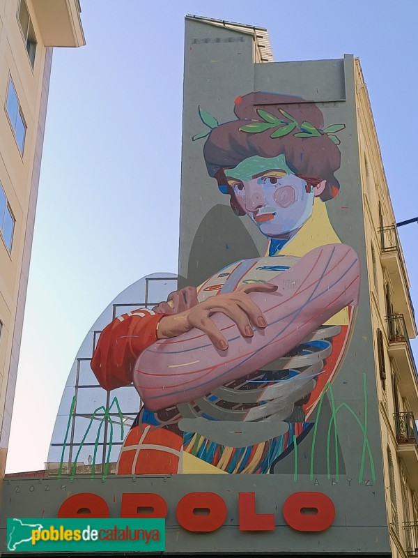 Barcelona - Mural Apolo