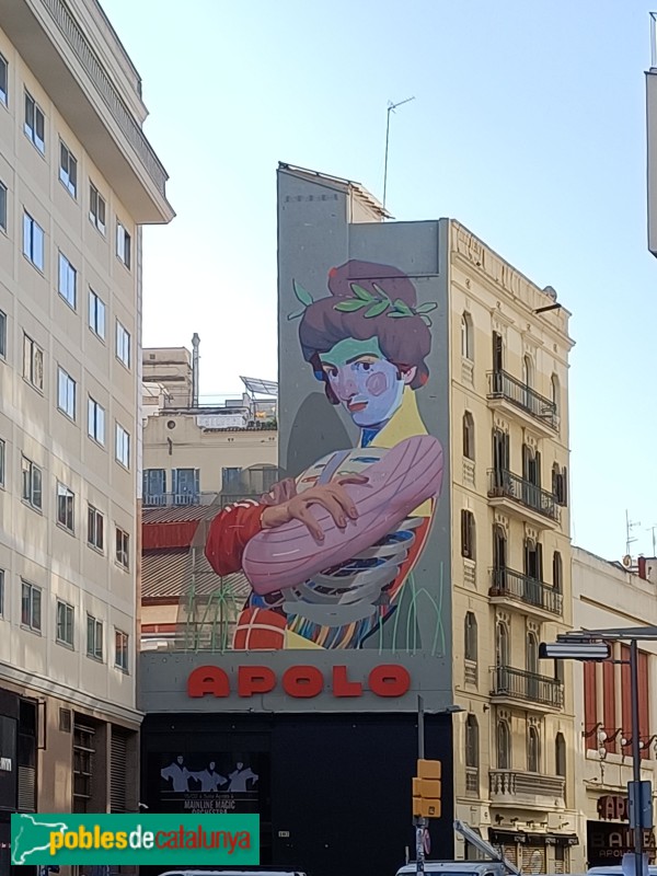 Barcelona - Mural Apolo