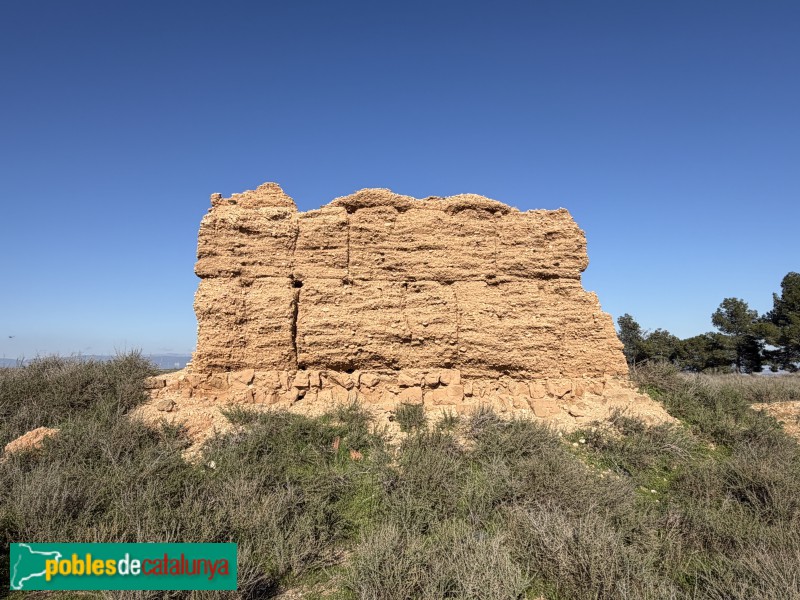 Alguaire - Castell-comanda d'Alguaire (Foto: Albert Esteves, 2026) Alguaire - Castell-comanda d'Alguaire