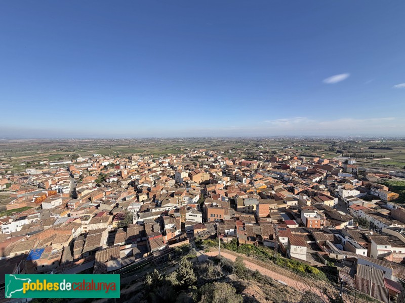 Alguaire - Panoràmica des del Sagrat Cor
