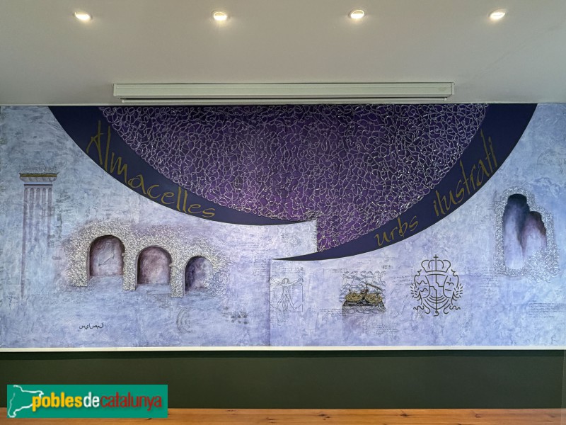 Almacelles - Museu Mas Dordal. Mural de Rosa Siré (2013)